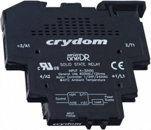 Crydom Halbleiterrelais DR24B12 in Schwarz - Bild 1
