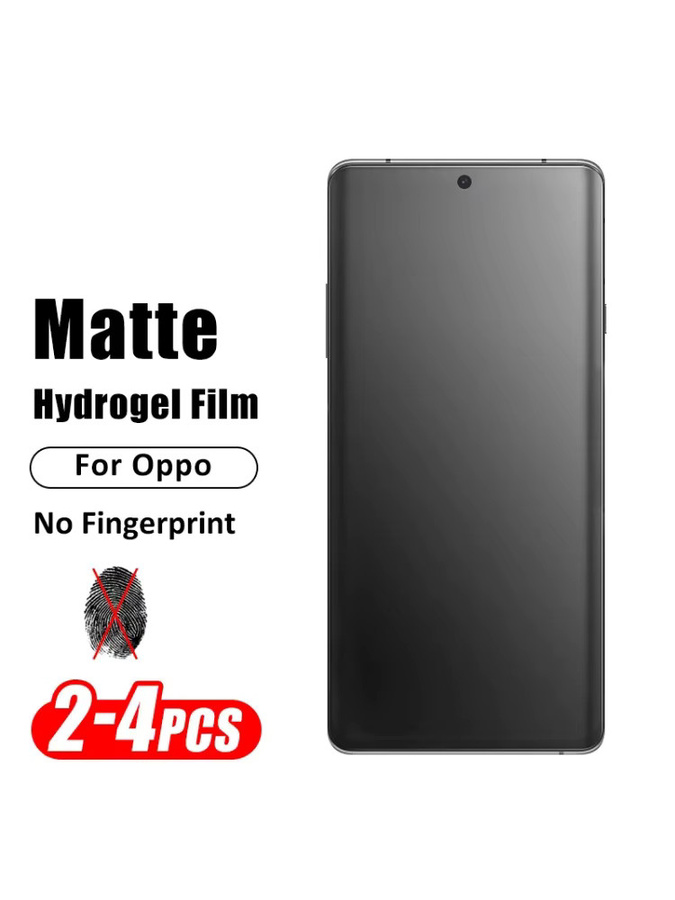 Gebogener Hydrogel Display Schutzfilm für Oppo Find X8 X7 Ultra X6 X5 X3 x2 und Reno 4 5 6 Pro Plus, Transparent, 2-4 Stück - Bild 5