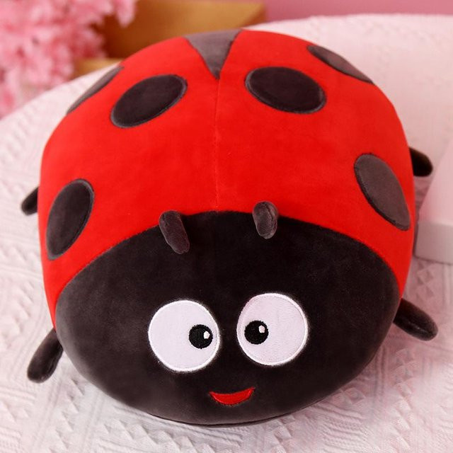 Niedliche Käfer Biene Puppe Plüschtier Insekt Sieben Sterne Marienkäfer Puppe, Stoffpuppe, 40cm - Bild 1
