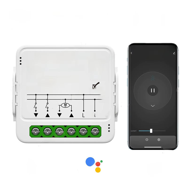 Tuya Smart Vorhang Schalter Modul für Rollos und Shutter Motoren mit WiFi und Zigbee, Farbe: Weiß, App-Steuerung kompatibel mit Alexa und Google Home via Smart Life - Bild 7
