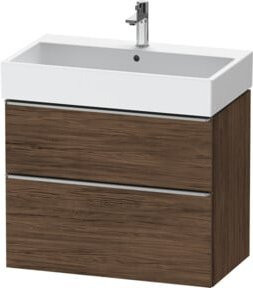 Duravit Waschtischunterschrank D-Neo in Braun, Wandmontage, B/T/H: 78,4 x 44,2 x 62,5 cm - Bild 1
