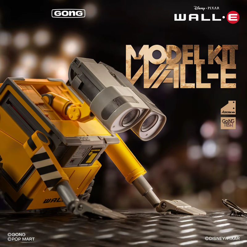 Bandai Wall-E Anime Action Figur aus PVC in Weiß und Gelb, 15 cm Höhe - Bild 3