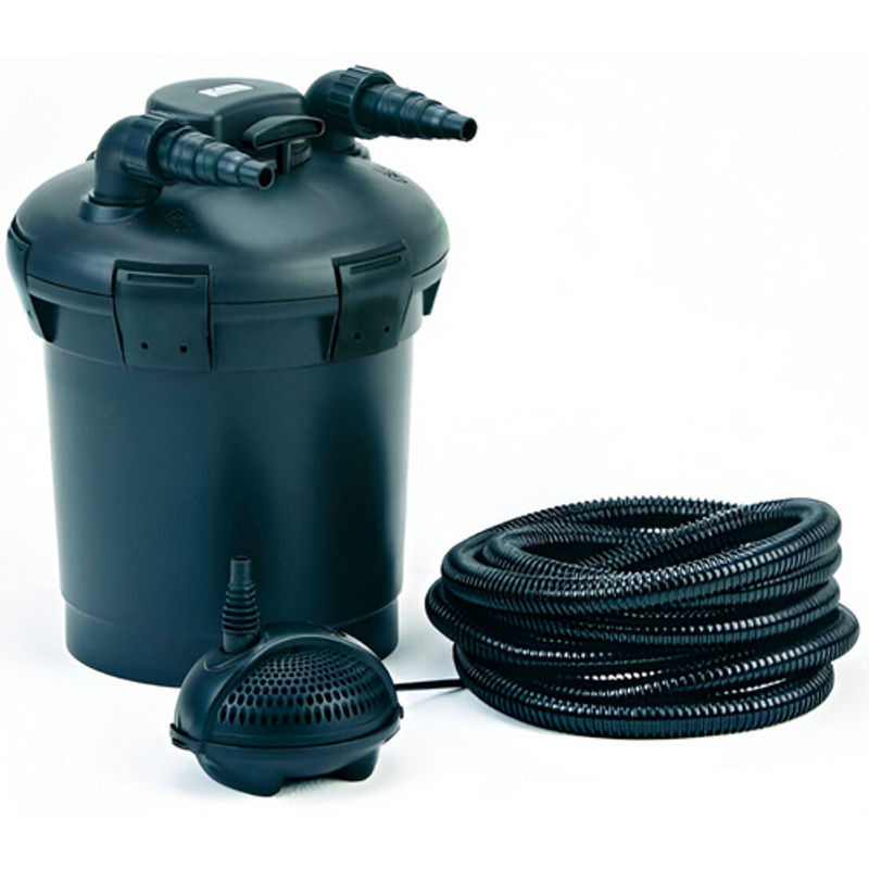 PONTEC PondoPress Set 10.000 Druckfilter Set in Schwarz mit 2500 l/h Leistung - Bild 3