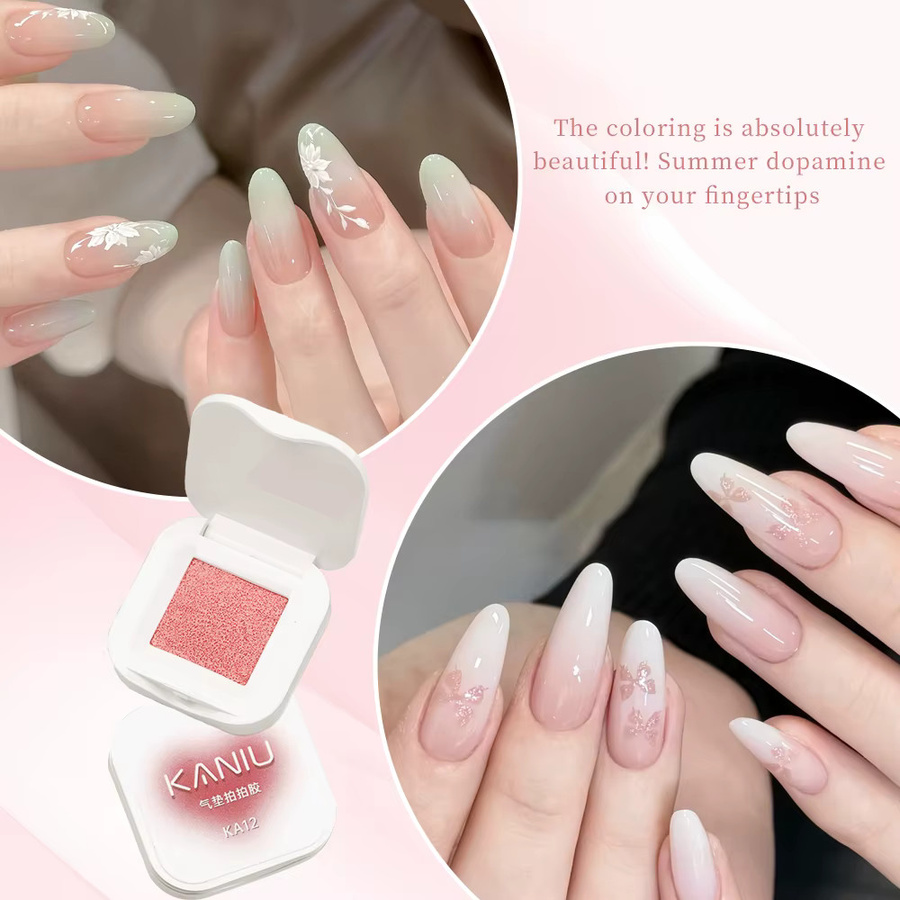 Kaniu Nagelkleber mit Mousse-Textur, Soak-Off UV LED Gel - Bild 2