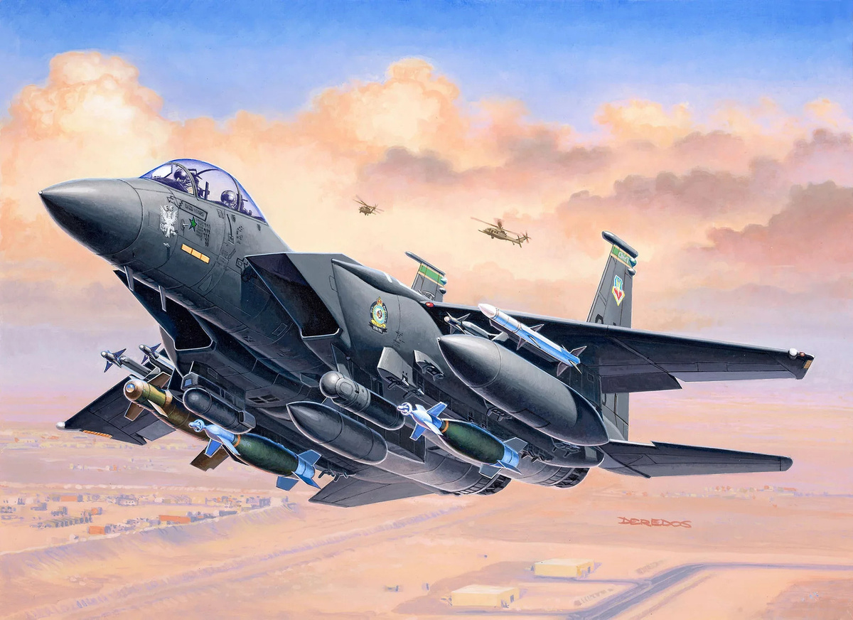 Revell F-15E Strike Eagle - bombs, Modellbau, 1:144, ab 10 Jahren - Bild 4