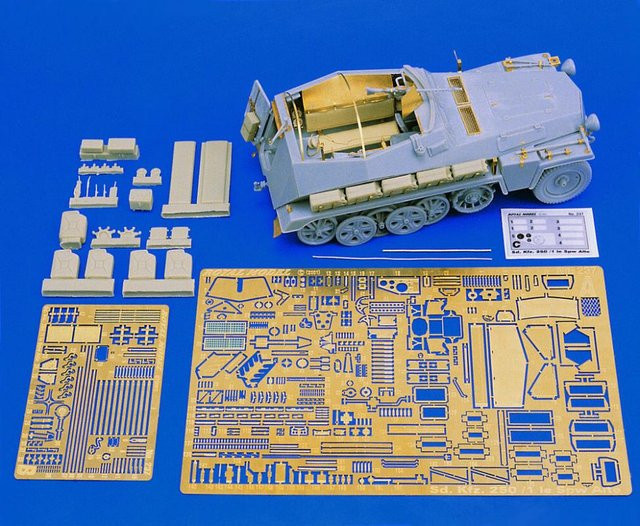 Royal Model Sd. 250/1 le Spw Alte, Kunststoff, Grau - Bild 1