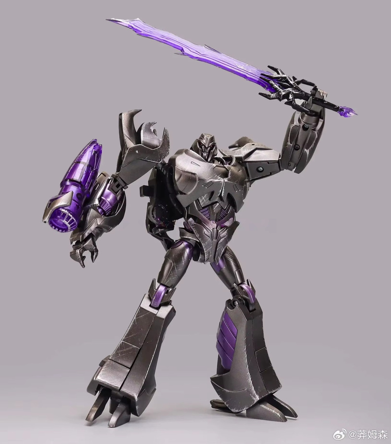 Bandai Gear Factory Transformers APC Toys Transformation Dark Master Evil God TFP MG Tank Megatank God Vessel Actionfigur - Bild 2