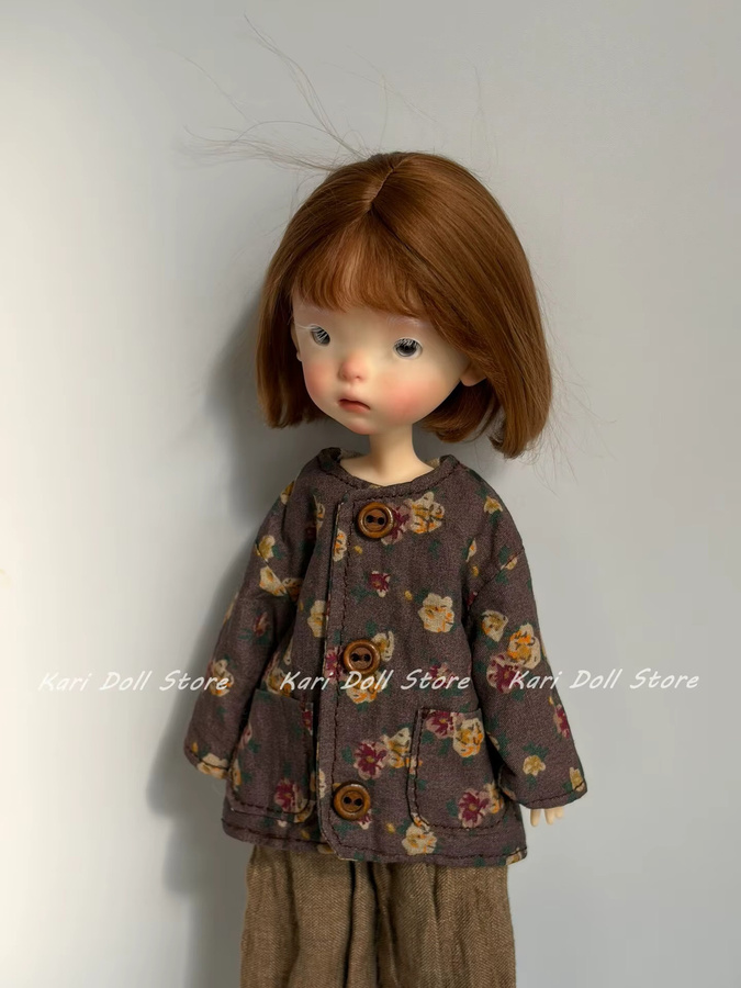Sunforeat Puppenkleidung Chinesische Retro-Jacke, Zubehör, multicolour - Bild 2