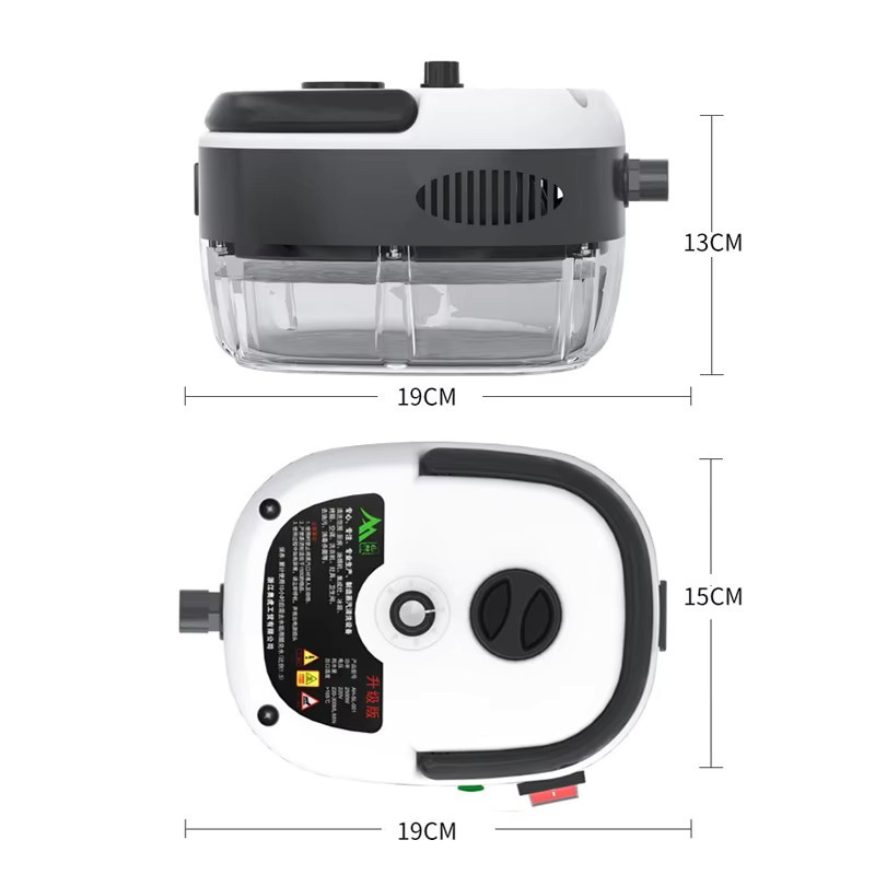 BALASHOV Handheld Dampfreiniger 2500W Hochtemperatur-Druckstrahlreiniger in Weiß für Haus, Auto und Küche - Bild 4