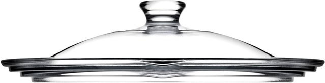 Pasabahçe Universeller Glasdeckel für Schalen, Transparent, Durchmesser: 29 cm, Höhe: 7,3 cm - Bild 1