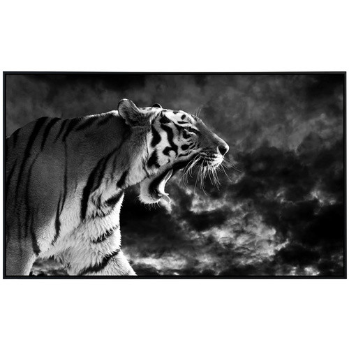 papermoon Infrarotheizung EcoHeat Tiger in Schwarz und Weiss mit Matt-Effekt und App-Steuerung - Bild 2