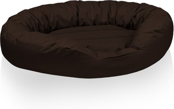BedDog® Hundebett SUNNY 4in1 Hundekissen mit abnehmbarem Bezug und Rand, einfarbig