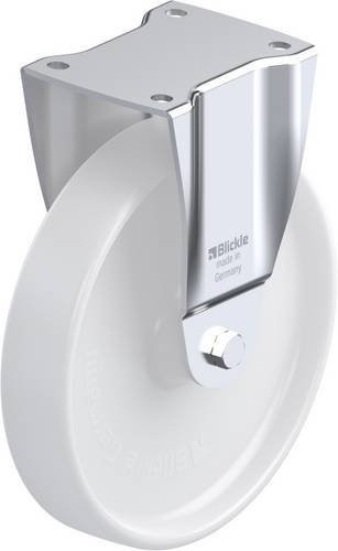 Blickle Bockrolle 6361 BH-PO 250G in Weiß mit 250 mm Rad-Durchmesser und 900 kg Tragfähigkeit - Bild 1