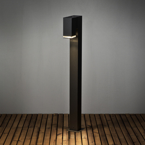 Konstsmide Außenleuchte Pollux in Schwarz aus Aluminium und Metall, B/H/T: 7,5 x 100 x 19 cm - Bild 4
