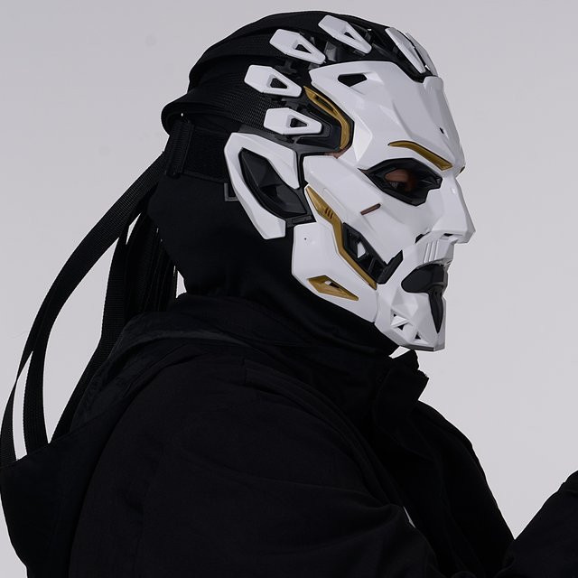 JAUPTO Witcher Maske, Fantasy, Gesichtsmaske, Cosplay-Zubehör - Bild 1