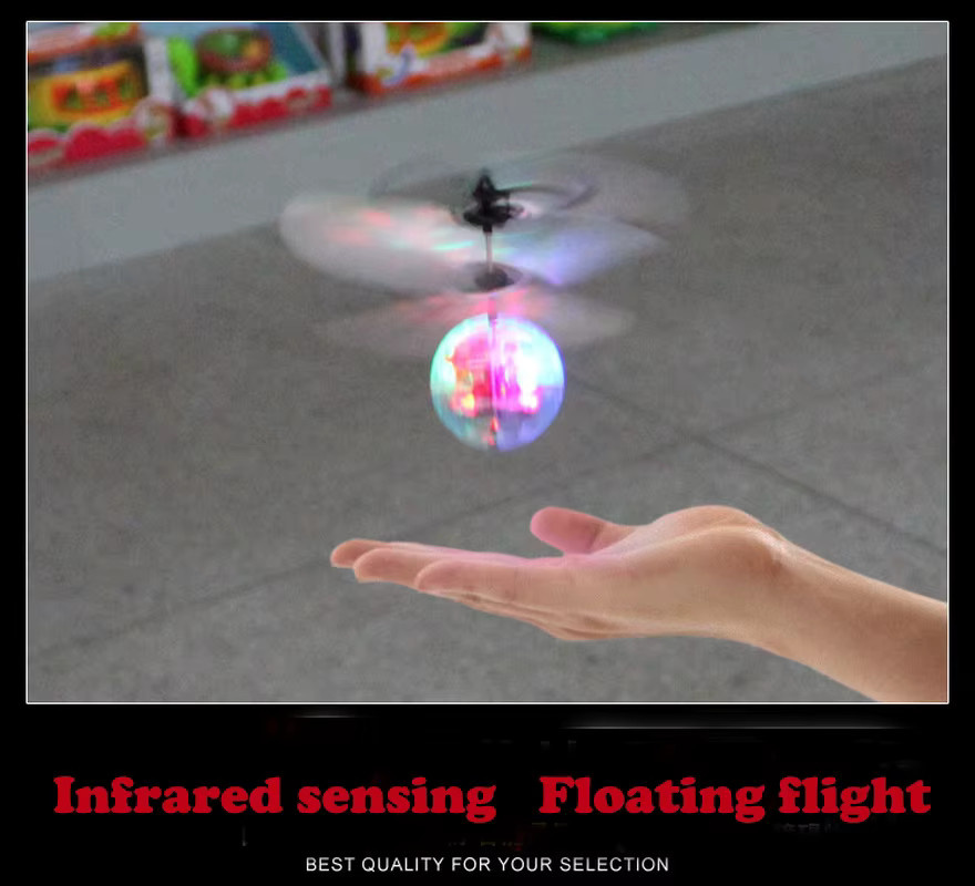 CONUSEA Fliegende Kugel, Mini-Hubschrauber, LED-Licht, Infrarot-Induktion - Bild 3
