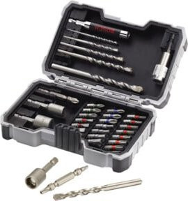 Bosch Bohrer und Bit Set 35-teilig aus Stahl in Multicolour und Transparent - Bild 1
