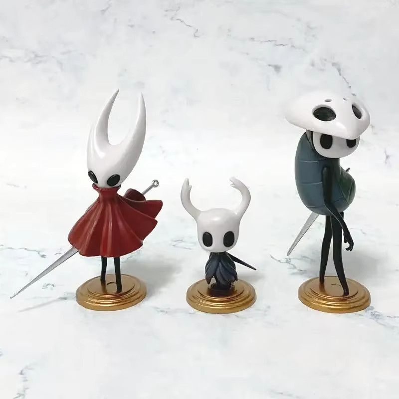 Aixlan Hollow Knight Action Figure Set aus PVC, 3er Set Sammlerfiguren - Bild 3
