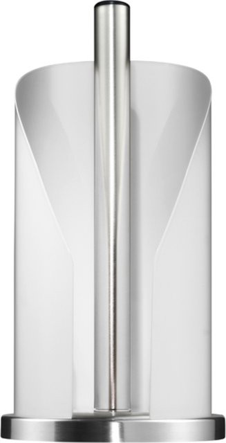 Papierrollenhalter WESCO aus Edelstahl in Silber und Weiß, freistehend, B/T/H: 31,0 x 16,0 x 31,0 cm - Bild 1