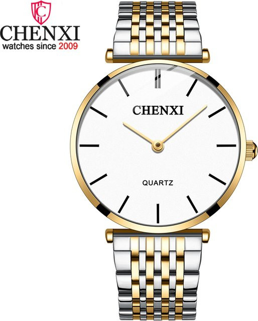 CHENXI Armbanduhr Edelstahl, Quarz, Datum, Herren - Bild 1