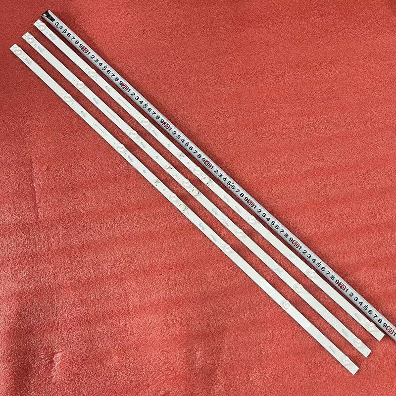LED Hintergrundbeleuchtung Streifen mit 7 LEDs für Panasonic TV Modelle MI L43M5-5ASP, TC-43FS500X, TV43D07-ZC22AG-05, LT-43T510F, LVF430TVDX, 4C-LB430T-HRC und XR3 - Bild 2