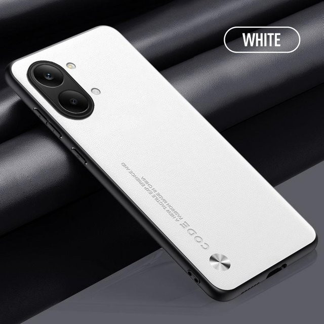 Stoßfeste Lederhülle aus TPU für Xiaomi Poco X8 Pro, X7, X6 Pro, X5 Pro und X8 Pro Max in verschiedenen Farben - Bild 1