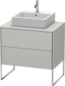 Duravit Waschtischunterschrank XSquare in Weiß mit 2 Auszügen, B/T: 80 x 54,8 cm - Bild 1