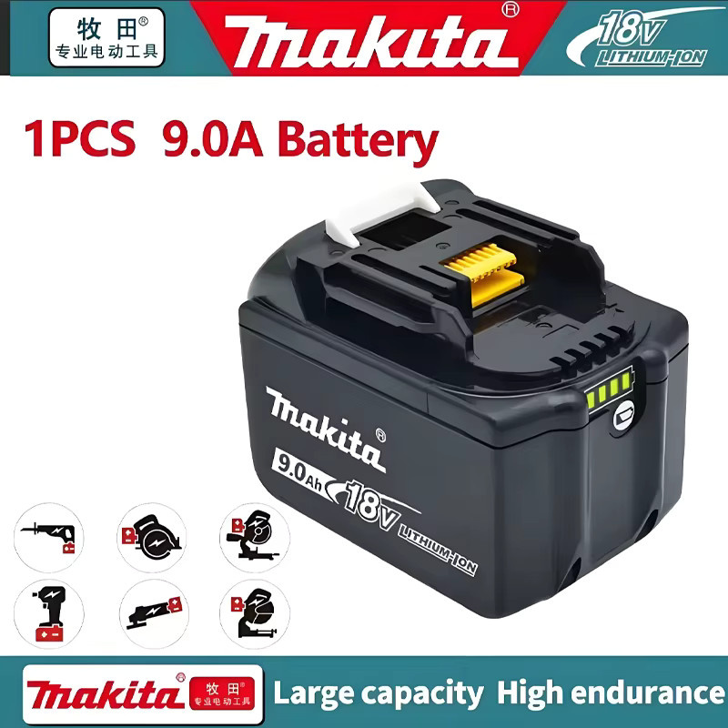 Makita Original-Akku BL1850 Li-Ion 18 V mit 9 Ah in Schwarz für Makita Werkzeuge - Bild 5
