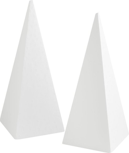 VBS XXL-Styroporpyramide in Weiß, Höhe: 50 cm, Breite: 20 cm, Tiefe: 20 cm - Bild 1
