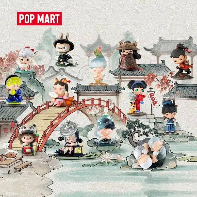 POP MART Matchless 14th Anniversary Series Blind Box Anime Action Figure Kawaii Mystery Box Puppen für Mädchen - Bild 1
