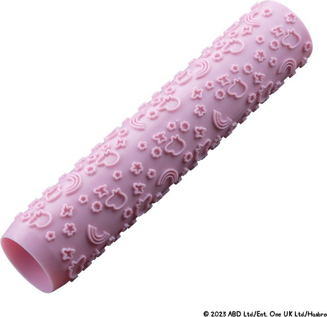 Dr. Oetker Präge-Teigrolle mit Ausstecher Peppa Pig in Pink, Durchmesser: 23 cm - Bild 1