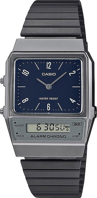 Casio Armbanduhr, Analog-Digital, Quarz, Kunststoff, Blau, 32 mm, Herren - Bild 1