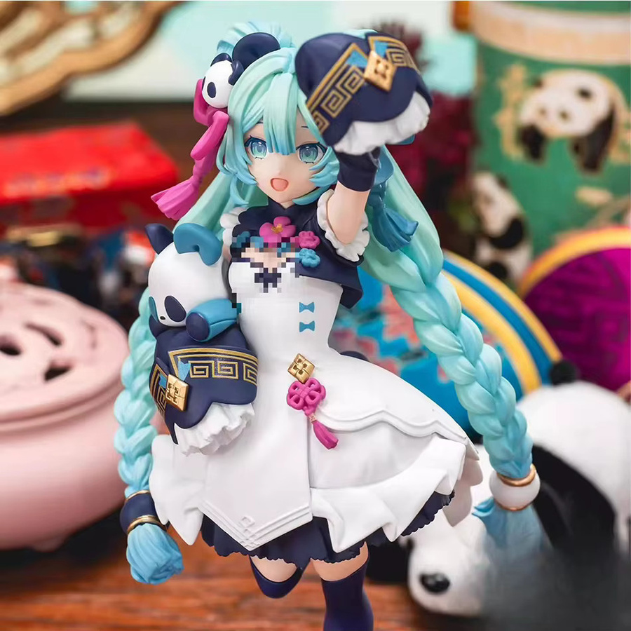 Bandai Anime Nette Virtuelle Sänger Mädchen Figur, Puppe, Mehrfarbig - Bild 5