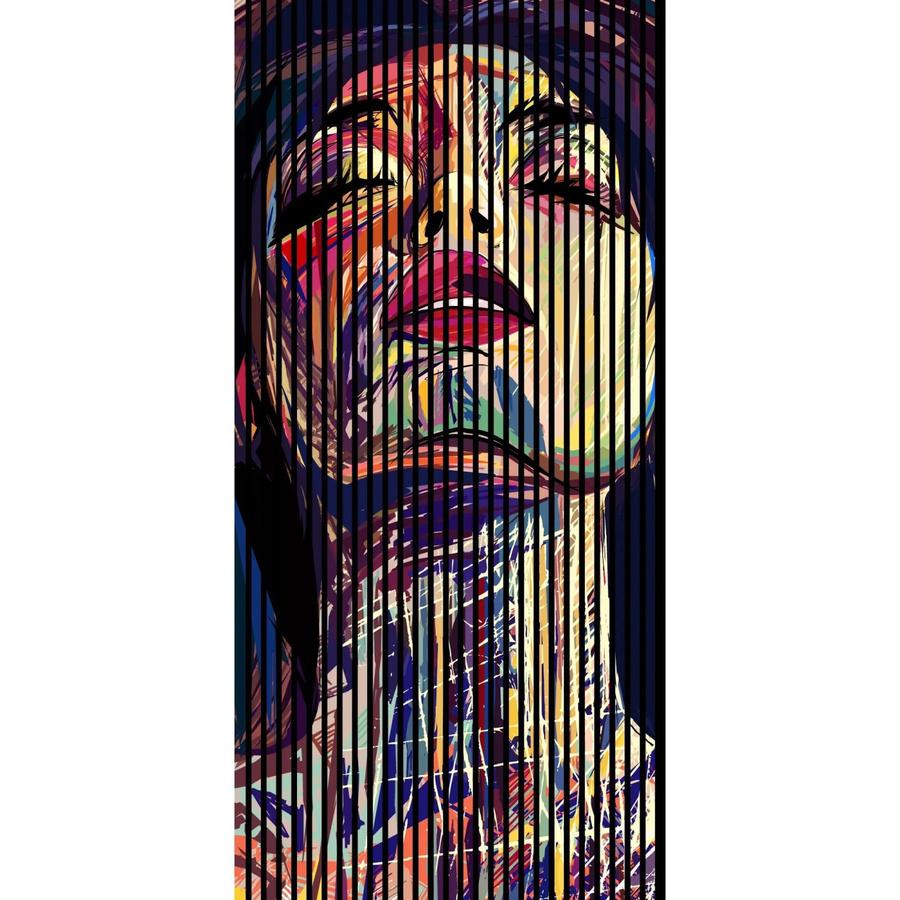 FN Acustico Akustikplatte Flash 1 in Bunt aus PET und MDF mit modernem Design, H x B x T: 2.400 x 1.133 x 19 mm - Bild 2