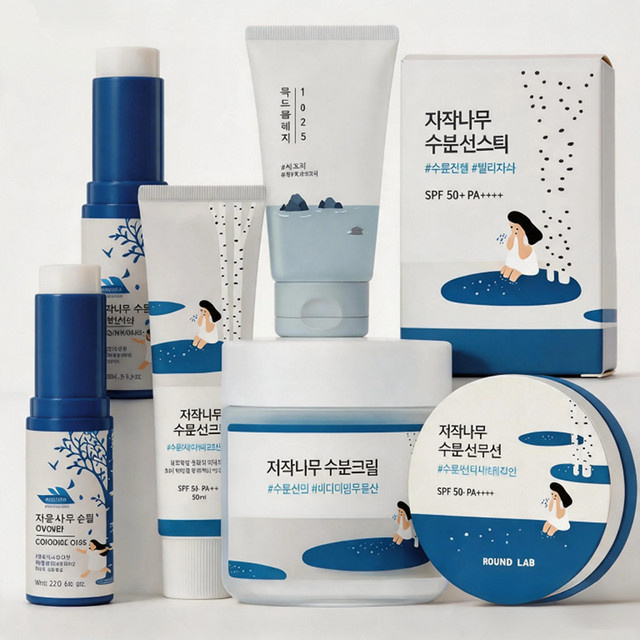 ROUND LAB Birkenholz-Saft Hautpflege-Set, Retinol, Unisex - Bild 1