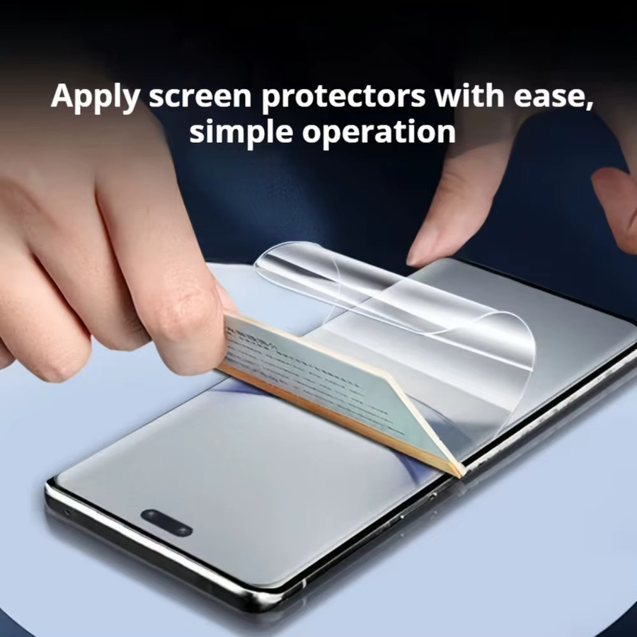 4er-Pack Matte Hydrogel-Displayschutzfolien für Samsung Galaxy S26 S25 S24 S23 S22 S21 Ultra Plus FE, Full Cover Anti-Drop Schutzfolie, Transparent - Bild 6
