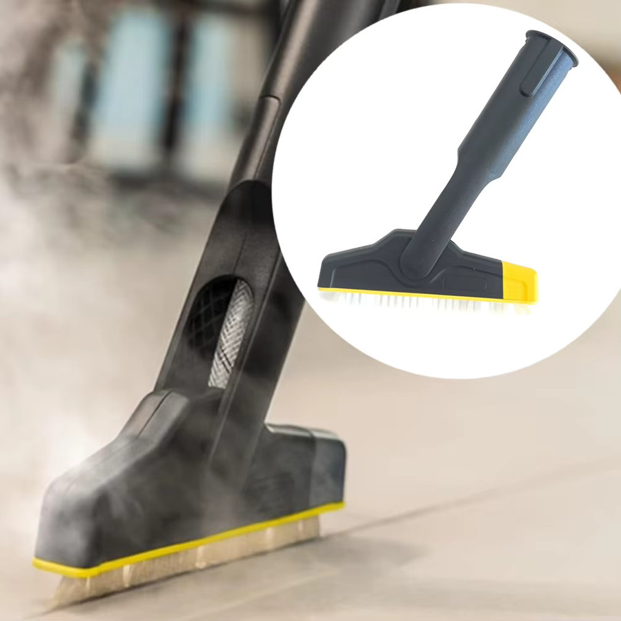 Vibratite Reinigungsbürste als große Fugenbürste aus Kunststoff für Karcher zur Reinigung von Zementfliesen und Fugenmörtel - Bild 3