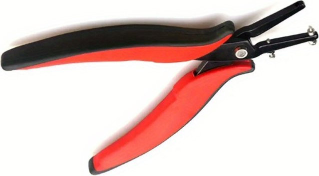 Professionelle Stanzzange aus Metall für Leder und DIY-Projekte mit 1,5 mm und 1,8 mm Perforation - Bild 1