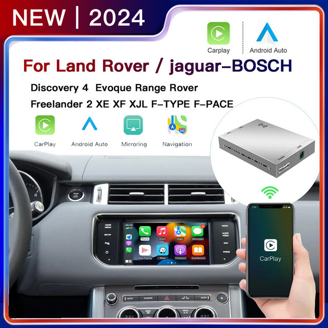 Bosch Wireless CarPlay und Android Auto Modul für Land Rover und Jaguar mit Wi-Fi und Bluetooth - Bild 1