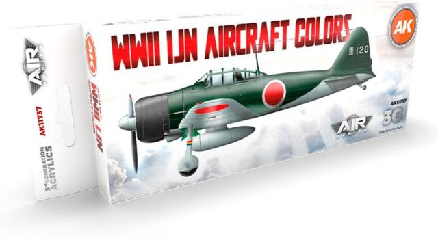 AK Interactive WWII IJN Aircraft Colors SET 3G, Set / Bundle - Bild 1