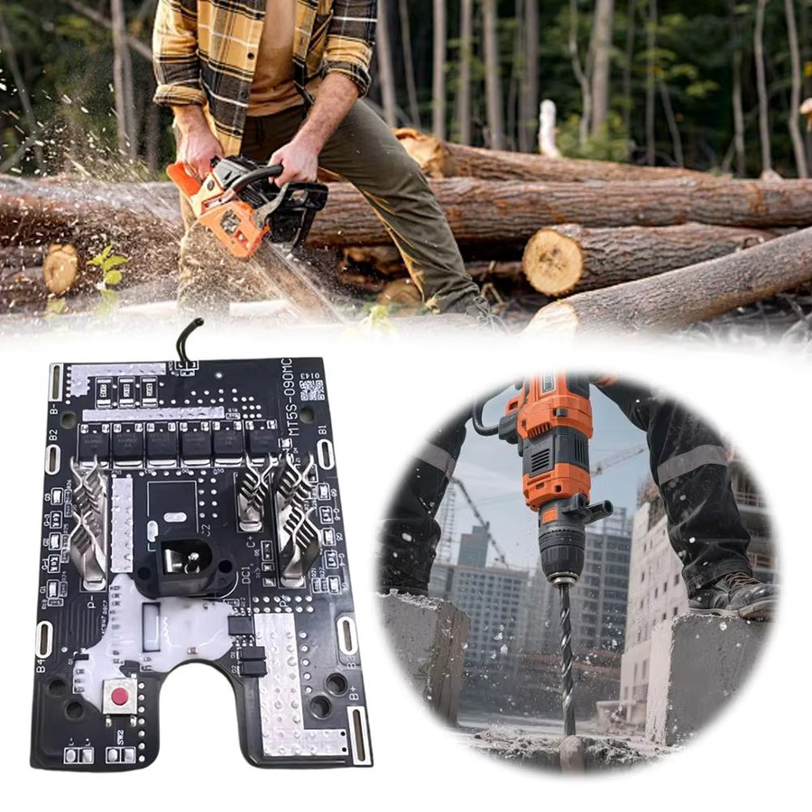 Makita Schutzplatine in Schwarz für 21V Schleifer und Kettensäge als Reparaturteil und Ladeschutz Zubehör - Bild 3