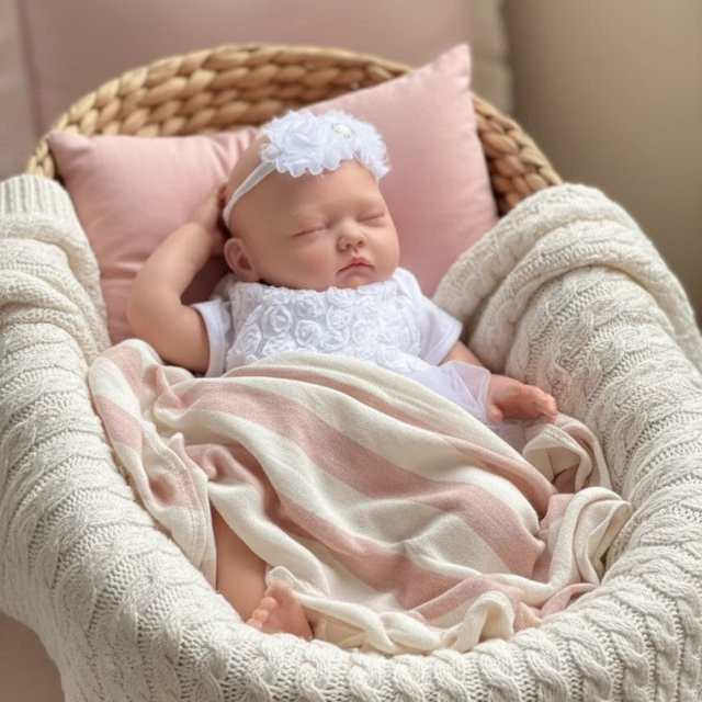 AnjoDoll Mädchenpuppe, Silikon, 18 Zoll - Bild 1