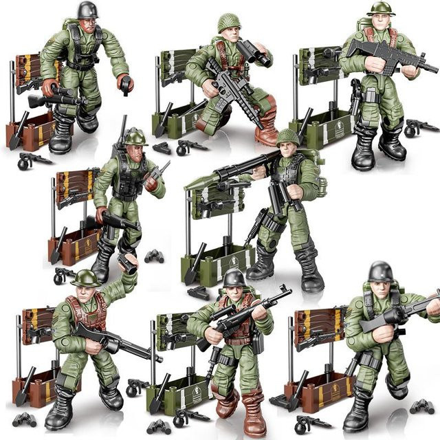 Linyi toy Polizei Figuren, Gold, ab 14 Jahren - Bild 1