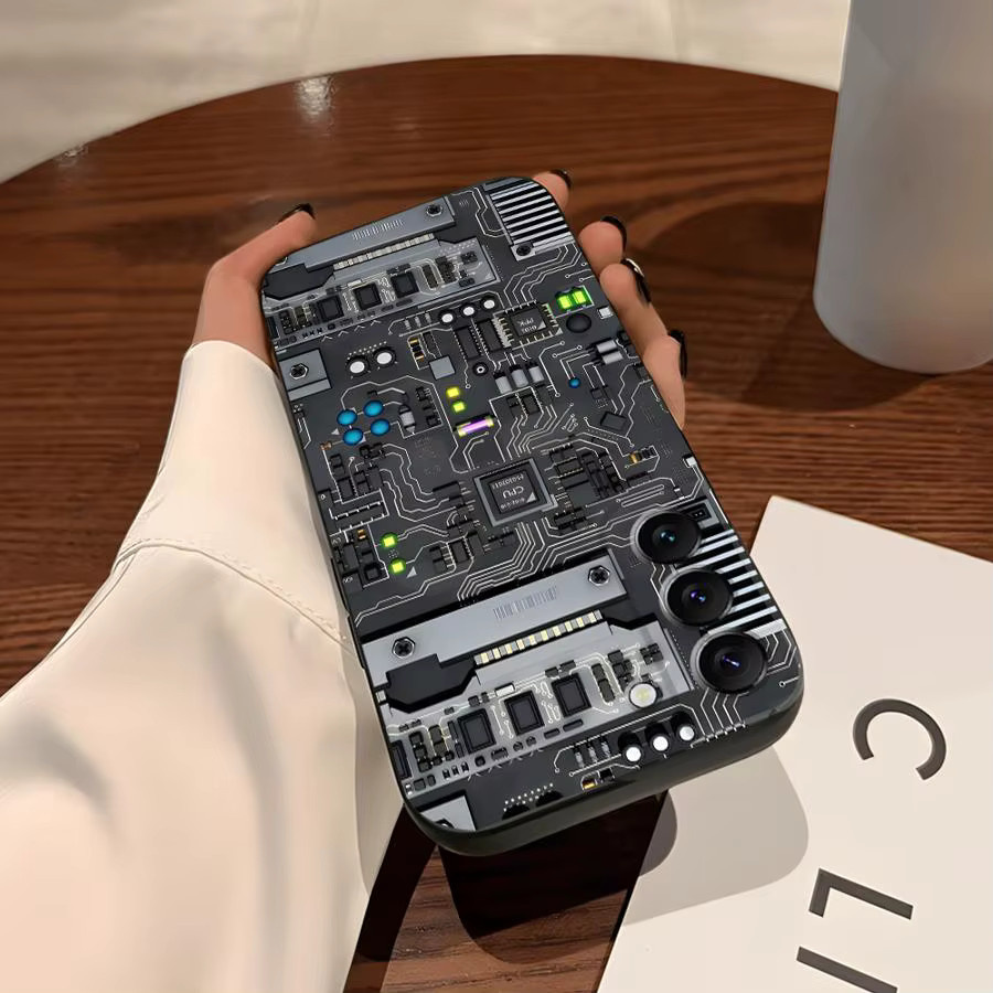 Lila Gaming-Handyhülle für Samsung Galaxy S20 S21 S23 S24 S25 S26 Note 8 9 10 20 Ultra und S9 S10 Plus FE - Bild 2
