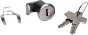 Renz Metallwaren Zylinderschloss 97-9-95225 in Silber - Bild 1