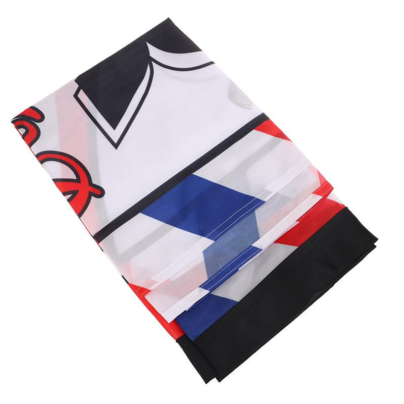 Maker Daily Mobile Barbershop Federflagge aus Polyester, Schwarz, einseitig bedruckt - Bild 2
