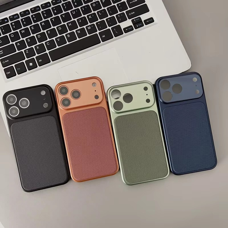 Apple Magnetische Schutzhülle aus Stoff für iPhone in Orange - Bild 2