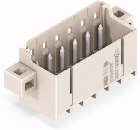 WAGO Stiftgehäuse-Platine 2092-1410/005-000 in Beige, 100 Stück - Bild 1