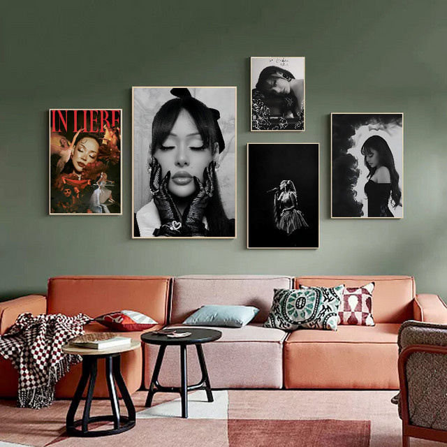 Ayliva DIY Sticky Poster Whitepaper Drucke Vintage Dekorative Kunstmalerei in Weiß - Bild 1