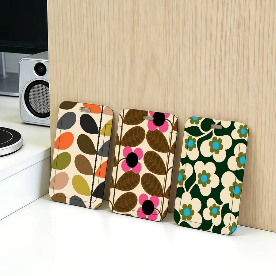 K-KielyS-ES Namensschild-Etui mit Blumenmuster und weichem Halsband in Multicolour aus Kunststoff - Bild 4
